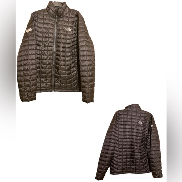 The North Face Other - The North Face ThermoBall Trekker Jacket In Black Mens L Quilted Lyft Logo